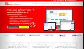 
							         Pesofts: The Ultimate Online Test Software | Online Exam Software ...								  
							    