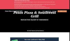 
							         Pesos Pizza & Southwest Grill - Food delivery - Tunkhannock ...								  
							    