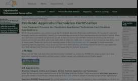 
							         Pesticide Applicator/Technician Certification - NYS Dept. of ...								  
							    