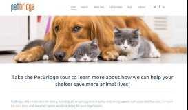 
							         Pet Adoption App & Animal Shelter Software | PetBridge								  
							    