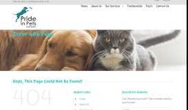 
							         Pet Care Terms & Conditions | Pride in Pets Leicester								  
							    