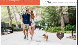
							         Pet-Friendly Apartments in Austin TX | SoNA Apartment Homes								  
							    