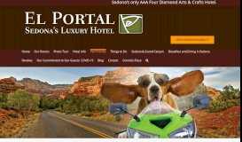 
							         Pet Friendly Sedona Hotel |Dog Friendly Sedona | El Portal Sedona ...								  
							    