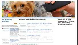 
							         Pet Grooming Portales New-Mexico - Pet Grooming Local.com ...								  
							    
