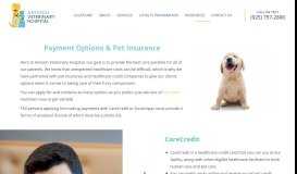 
							         Pet Insurance - Antioch Veterinary Hospitals - Antioch CA								  
							    