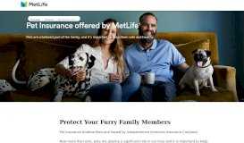 
							         Pet Insurance at Work | MetLife								  
							    