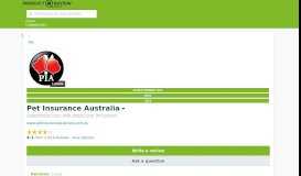
							         Pet Insurance Australia Reviews - ProductReview.com.au								  
							    