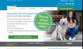 
							         Pet Insurance by RSPCA Pet Insurance Australia								  
							    