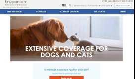 
							         Pet Insurance Coverage - Trupanion								  
							    