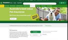 
							         Pet Insurance - Get a Quote | Woolworths Insurance								  
							    