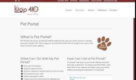 
							         Pet Portal - Loop 410 Veterinary Hospital								  
							    