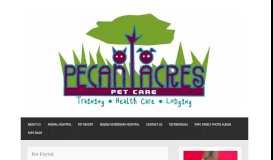 
							         Pet Portal – Pecan Acres Pet Care								  
							    