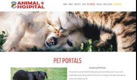 
							         Pet Portal | Phoenix Mountain Animal Hospital								  
							    