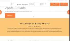 
							         Pet Vaccinations in New York | West Village Veterinary Hospital								  
							    
