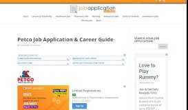 
							         Petco Job Application & Career Guide 2019 | Job Application Review								  
							    