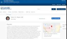 
							         Peter C.C. Mann MD - Find a Doctor | Eastside Medical Group								  
							    