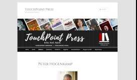 
							         Peter Hogenkamp | TouchPoint Press								  
							    