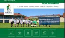 
							         Peter Moyes Anglican Community School: Homepage								  
							    