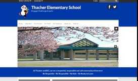 
							         Peter Thacher Elementary School: Home								  
							    