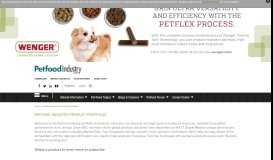 
							         Petfood Industry Product Portfolio								  
							    