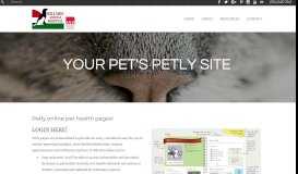 
							         Petly Pet Portal - Hillside Animal Hospital								  
							    