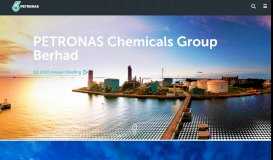 
							         PETRONAS Chemicals Group Berhad								  
							    
