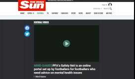
							         PFA's Safety Net is an online portal set up by footballers for footballers ...								  
							    