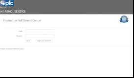 
							         PFC Client Portal: Log in								  
							    