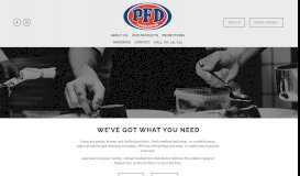 
							         PFD Food Services deliver fresh and frozen food and dry goods ...								  
							    