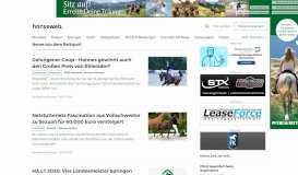 
							         Pferdesport Pferdenews aktuell, Reitturnier Ergebnisse ...								  
							    