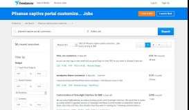 
							         Pfsense captive portal customize login page Jobs, Employment ...								  
							    