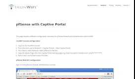 
							         pfSense with Captive Portal - IronWifi								  
							    