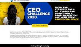 
							         P&G CEO Challenge								  
							    