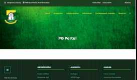 
							         PG Portal | Chukwuemeka Odumegwu Ojukwu University								  
							    