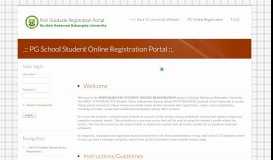 
							         .:: PG School Student Online Registration Portal ::. | PG Student ...								  
							    