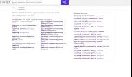
							         pgasd sapphire community portal - Luxist - Content Results								  
							    