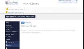 
							         PGY3 | Residency Training Program | Perelman School of Medicine at ...								  
							    