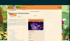 
							         Phantom Dimension | Play Wild Wiki | FANDOM powered by Wikia								  
							    