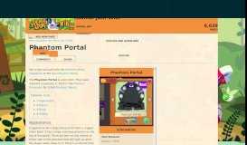 
							         Phantom Portal | Play Wild Wiki | FANDOM powered by Wikia								  
							    