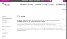 
							         Pharmacy | Columbia Valley Community Health								  
							    