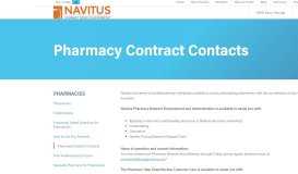 
							         Pharmacy Contract Contacts - Navitus								  
							    