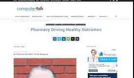 
							         Pharmacy Driving Healthy Outcomes - ComputerTalk for the Pharmacist								  
							    