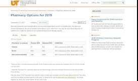 
							         Pharmacy Options for 2018 – University of Tennessee System Human ...								  
							    
