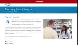 
							         Pharmacy Patient Services - Central Virginia Health Services								  
							    