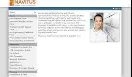 
							         Pharmacy Portal - Home - Navitus								  
							    