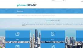 
							         PharmaReady ™ - web-based eDMS and eCTD Submissions ...								  
							    