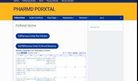 
							         PharmD PoRxtal – This is the official portal for Pitt Pharmacy PharmD ...								  
							    