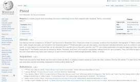 
							         Pheed - Wikipedia								  
							    