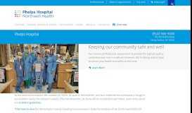 
							         Phelps Hospital | Northwell Health								  
							    