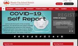 
							         Phenix City School District / Homepage								  
							    